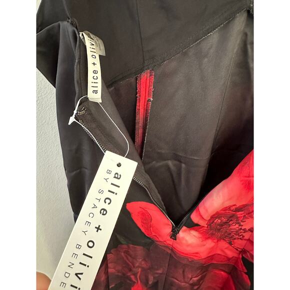 Alice + Olivia Monika Maxi Dress New US 2 - Picture 6 of 9